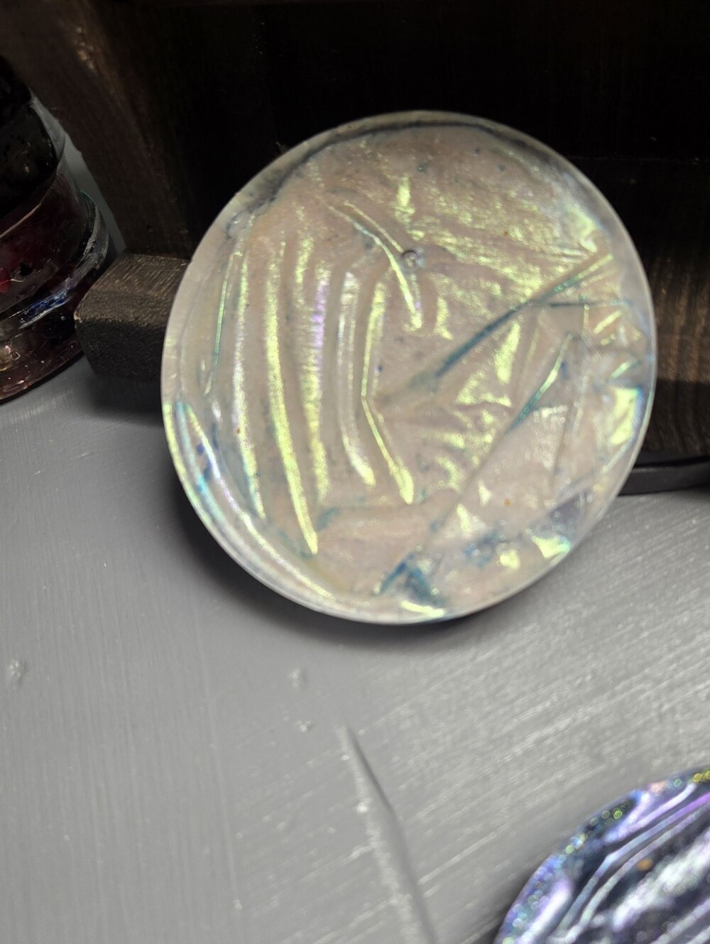 Iridescent Coasters - Multi Color - Picture 8 of 15